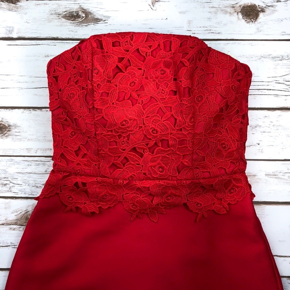 NWT red H&M dress sz 4 - Picture 2 of 4